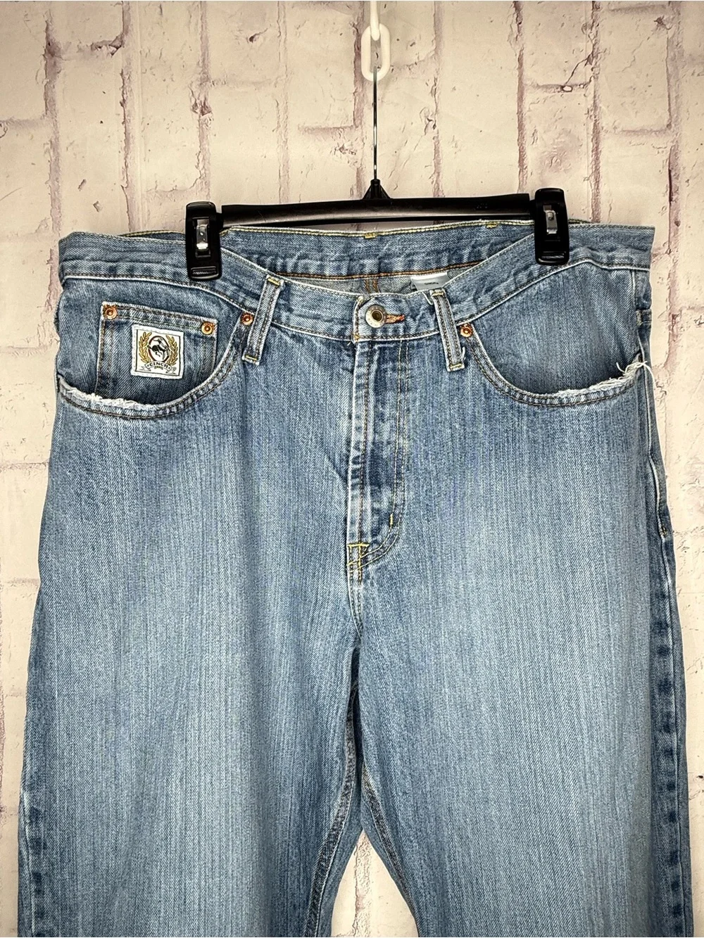 Cinch Mens White Label Jeans 38×32 Relaxed Rigid Dark Stone Western MB92834013